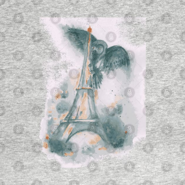 Own on Eifel Tower by artbyluko